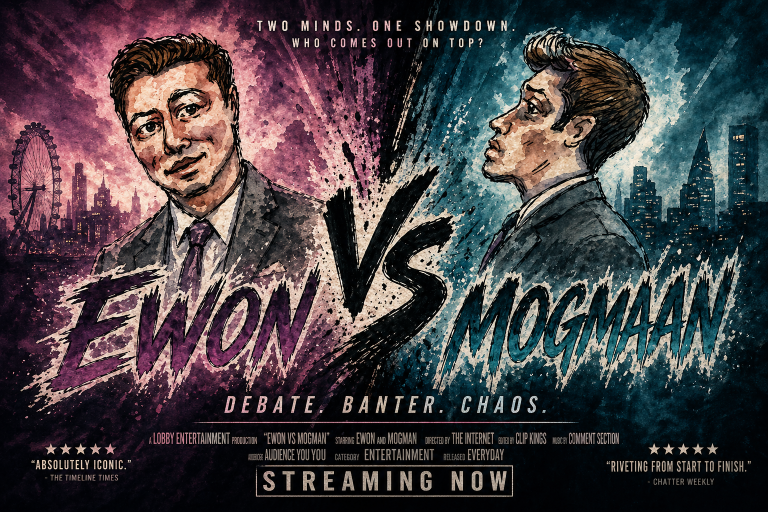 Ewon vs Mogman movie poster